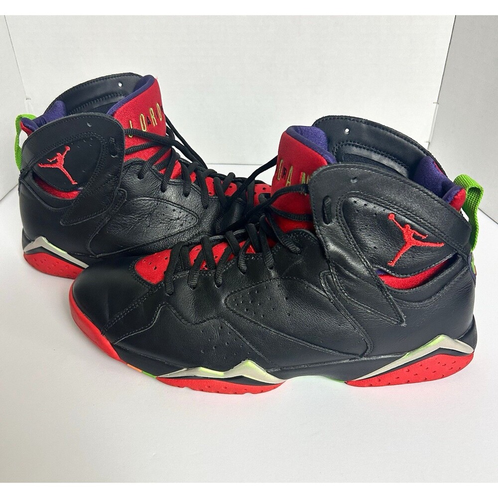 Jordan Air Jordan 7 Retro Marvin the Martian Mens 11.5 Leather 304775-029